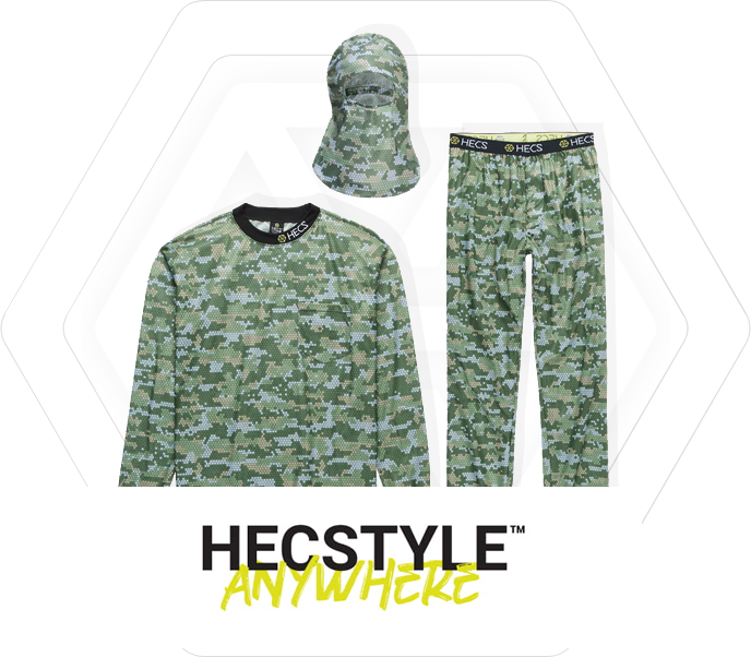 HECStyle anywhere set of shirt, pant, and headcover